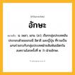 อักษะ ความหมาย หมายถึงอะไร?, คำในภาษาไทย อักษะ หมายถึง น. เพลา, แกน. (ส.); เรียกกลุ่มประเทศอันประกอบด้วยเยอรมนี อิตาลี และญี่ปุ่น ที่รวมเป็นแกนร่วมรบกับกลุ่มประเทศฝ่ายสัมพันธมิตรในสงครามโลกครั้งที่ ๒ ว่า ฝ่ายอักษะ.